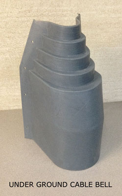Underground cable bell underground cable bell